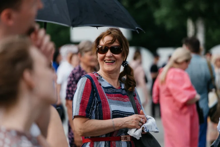 Дождь веселью не помеха: томичи отпраздновали День города