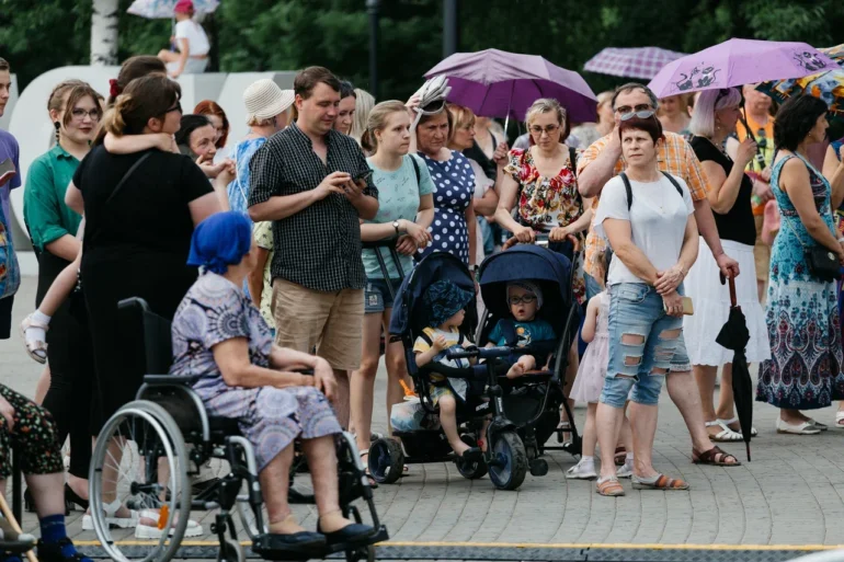 Дождь веселью не помеха: томичи отпраздновали День города