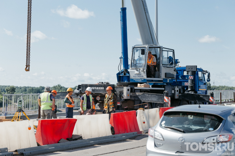 Поставка деформационного шва для ремонта Коммунального моста в Томске задерживается