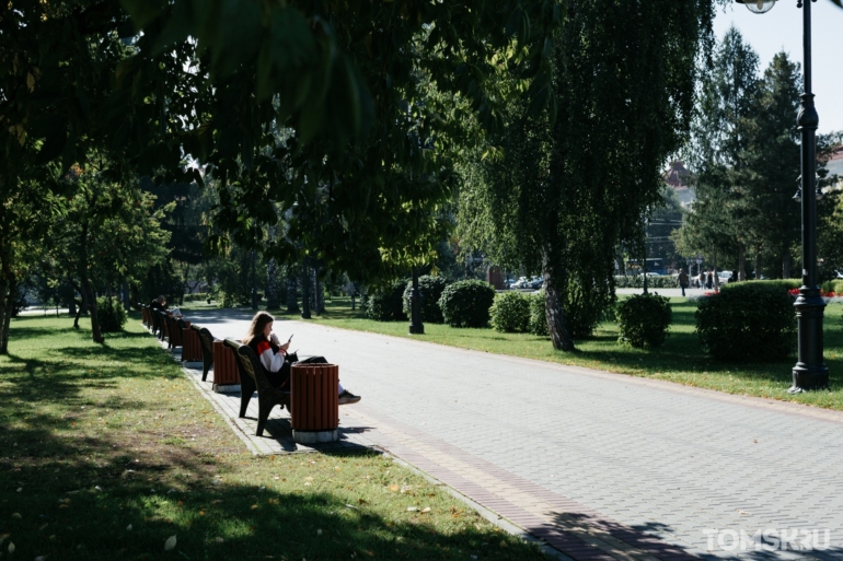 Прогулки, фотосессии и отдых: как томичи встретили теплую погоду