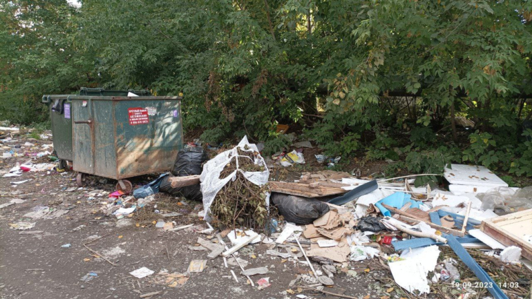 Томичи жалуются на многочисленные свалки в Ленинском районе