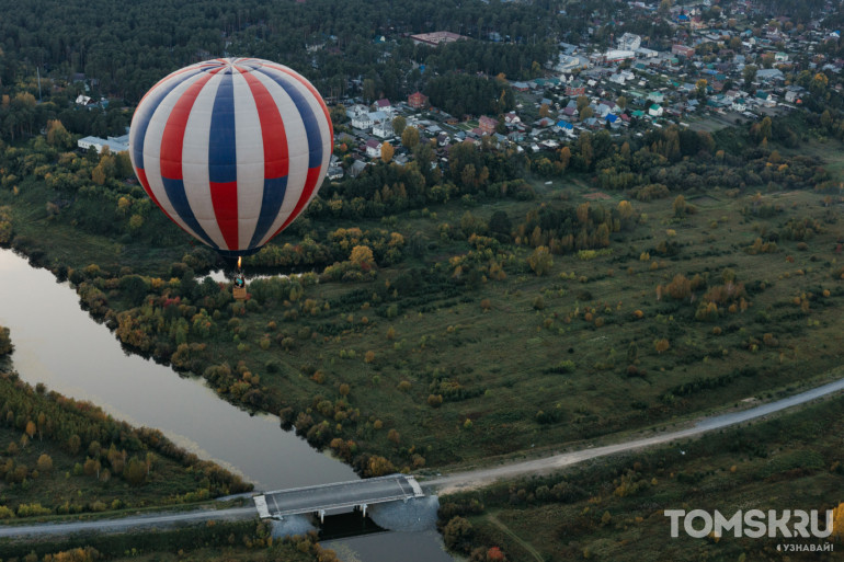 Летят воздушные шары: в Томске прошли тестовые запуски аэростатов фестиваля «ВВЕРХ»