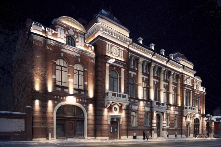 Здания на проспекте Ленина получат новую архитектурную подсветку