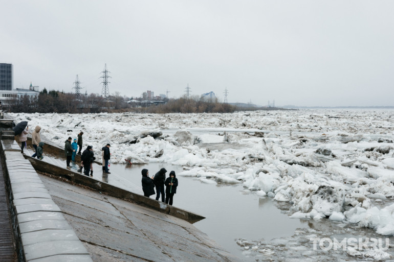 Паводок в Томской области. Онлайн