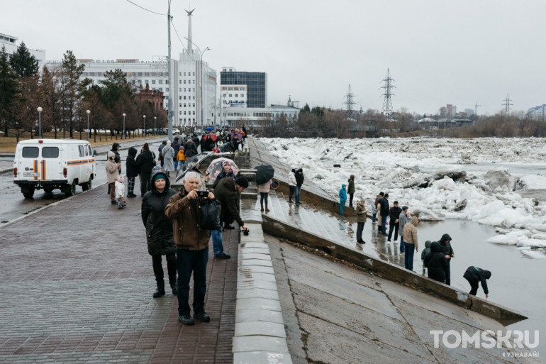 Томск наблюдает за паводком – фоторепортаж Tomsk.ru