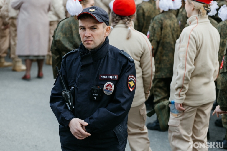 В Томске прошла генеральная репетиция парада Победы. Фоторепортаж Tomsk.ru