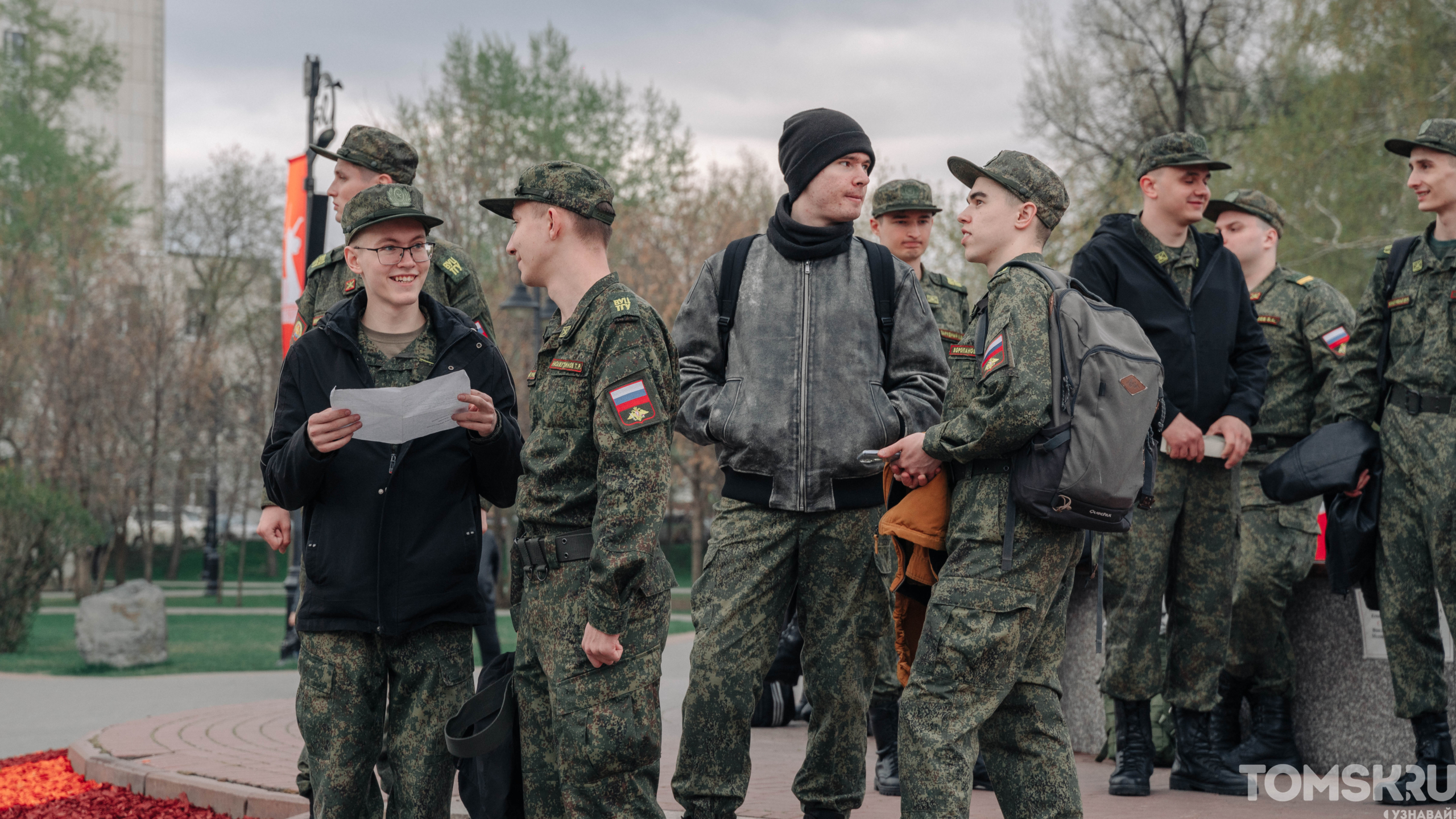 Улыбки и собранность: как в Томске прошла репетиция парада Победы
