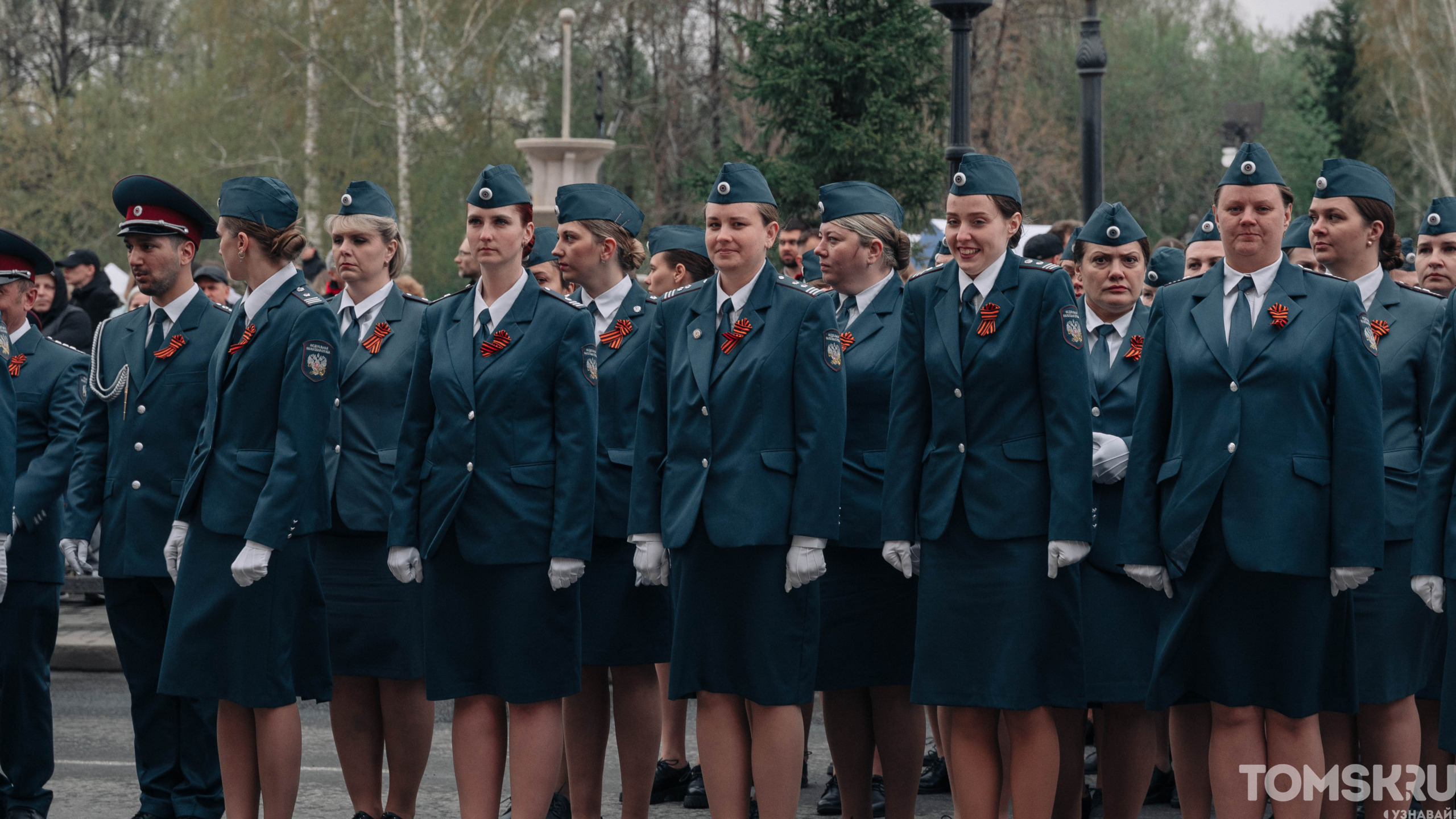 Улыбки и собранность: как в Томске прошла репетиция парада Победы
