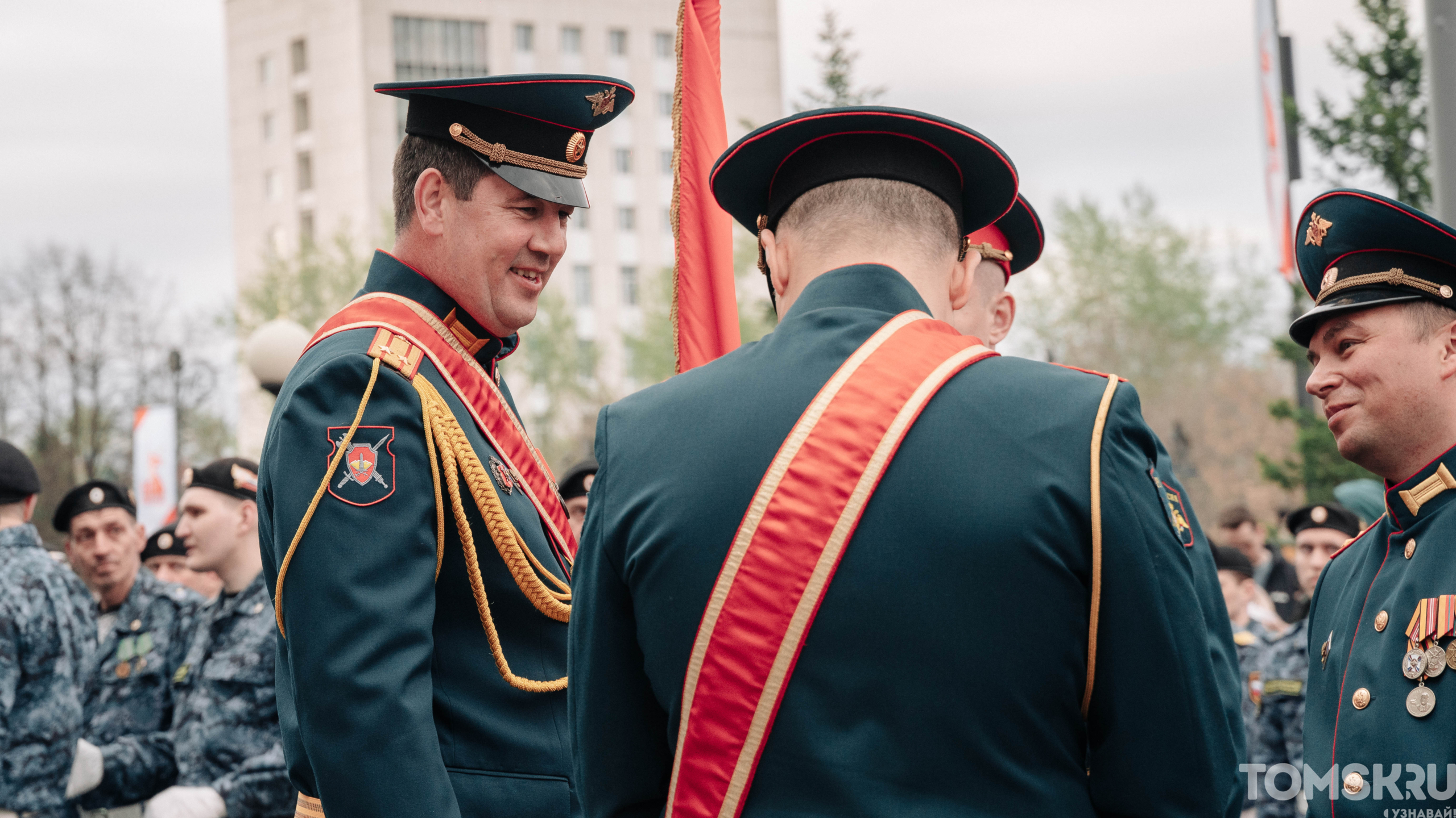 Улыбки и собранность: как в Томске прошла репетиция парада Победы
