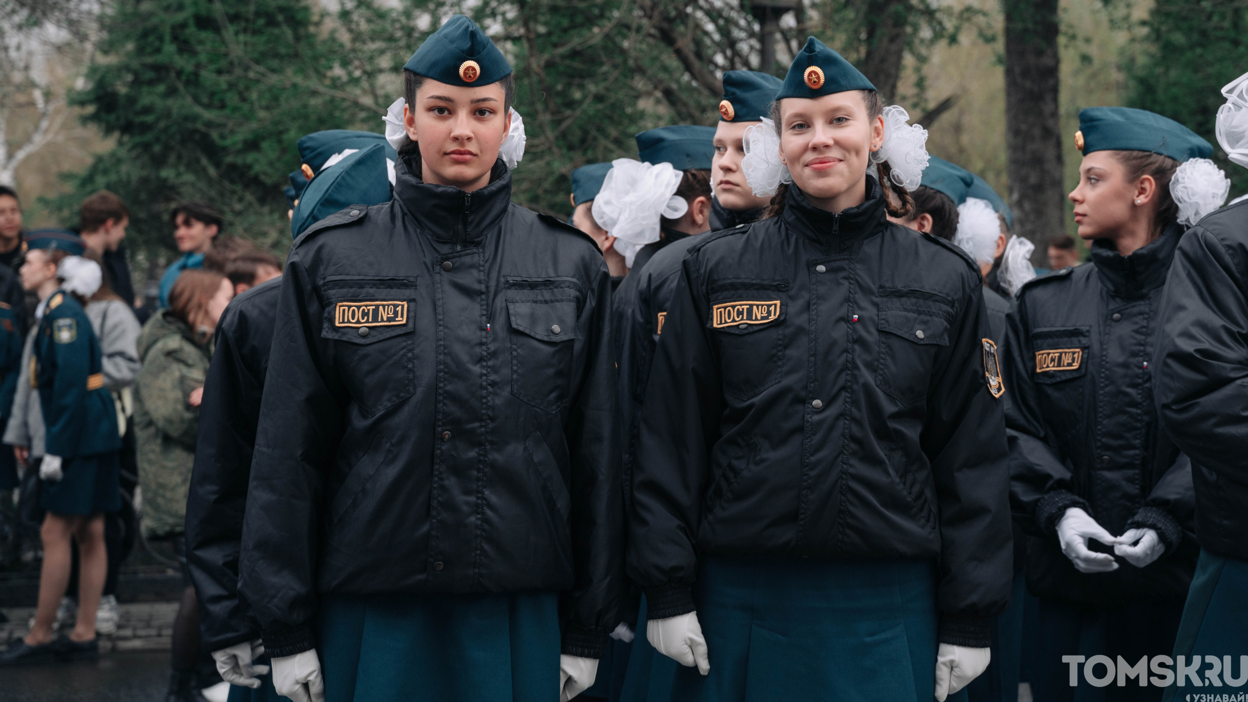 Улыбки и собранность: как в Томске прошла репетиция парада Победы