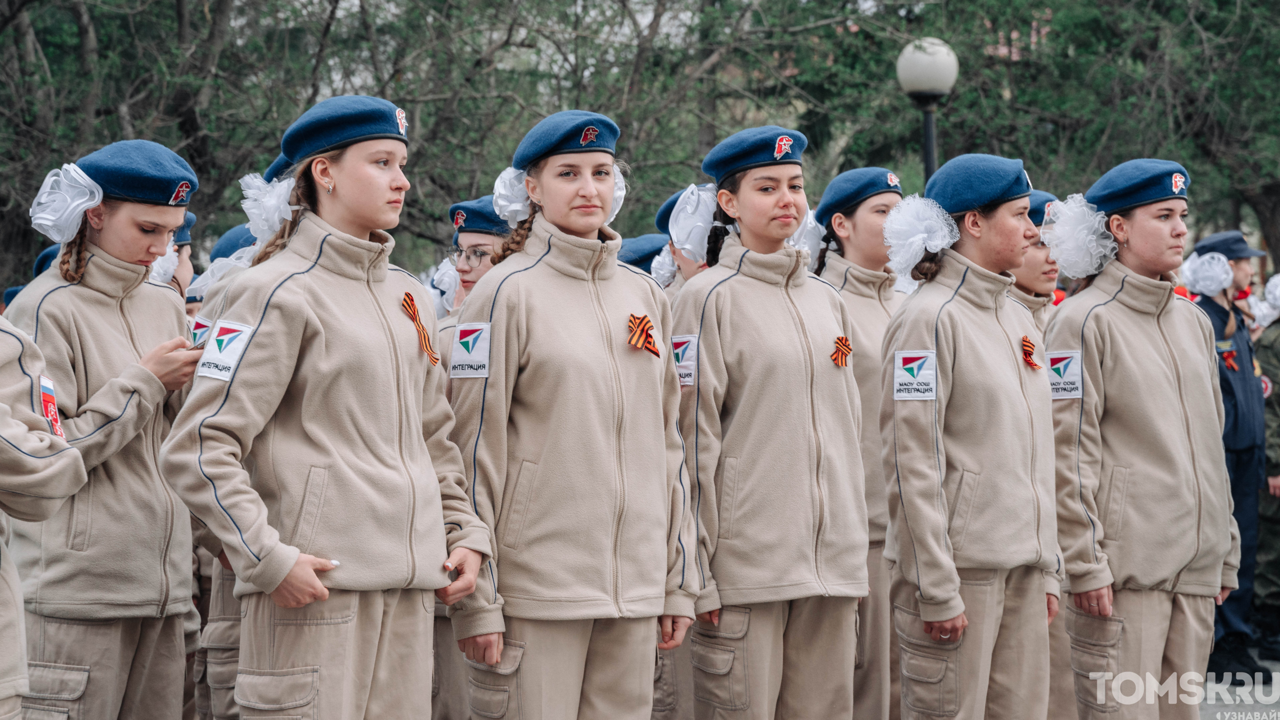 Улыбки и собранность: как в Томске прошла репетиция парада Победы