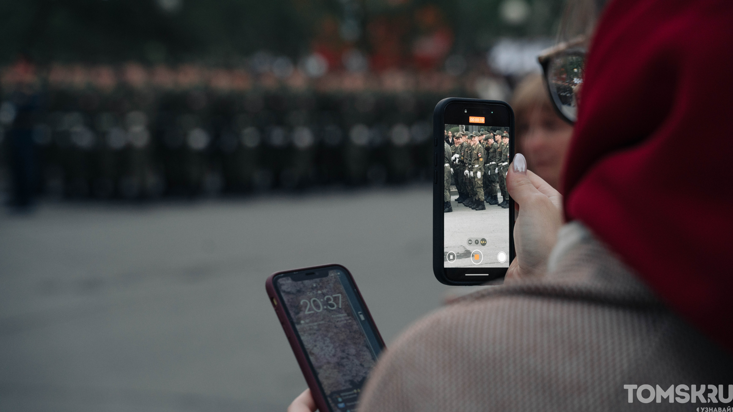 Улыбки и собранность: как в Томске прошла репетиция парада Победы