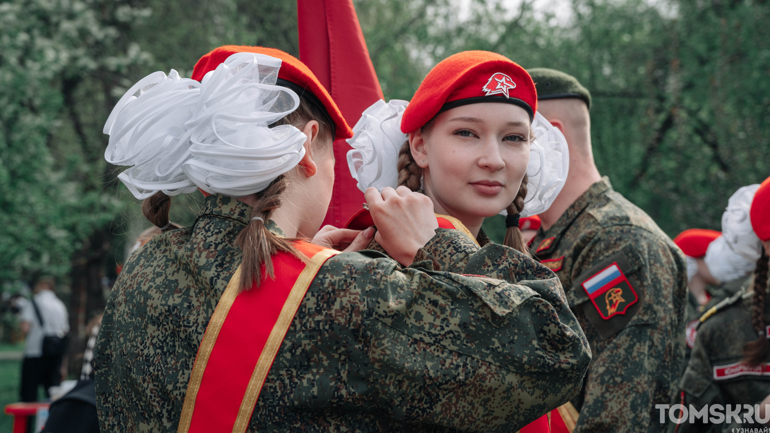 Техника, ветераны и Бессмертный полк: как прошел Парад Победы в Томске