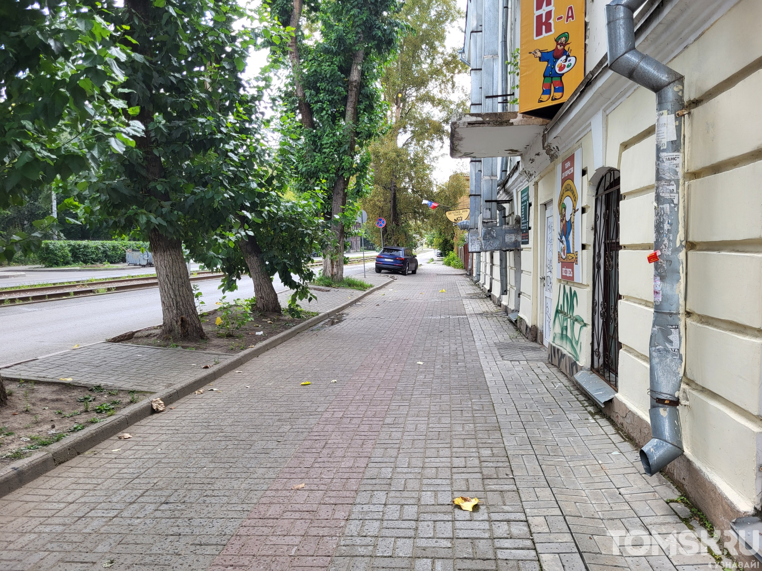 Мастера томской парковки: проблема размеров или незнание геометрии