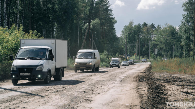 Часть улицы Степановской в Томске отремонтировали после вмешательства прокуратуры