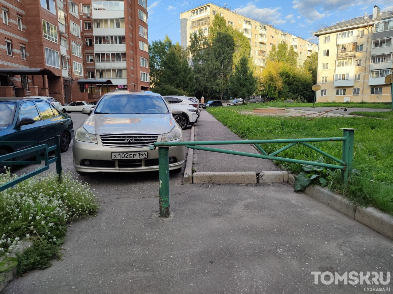 Мастера томской парковки: газельное инферно или остров безопасности