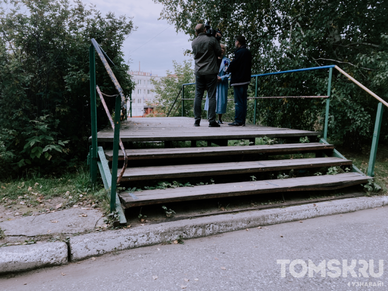 В Томске убрали «вечную» свалку на Вокзальной, а вместо нее разбили сквер