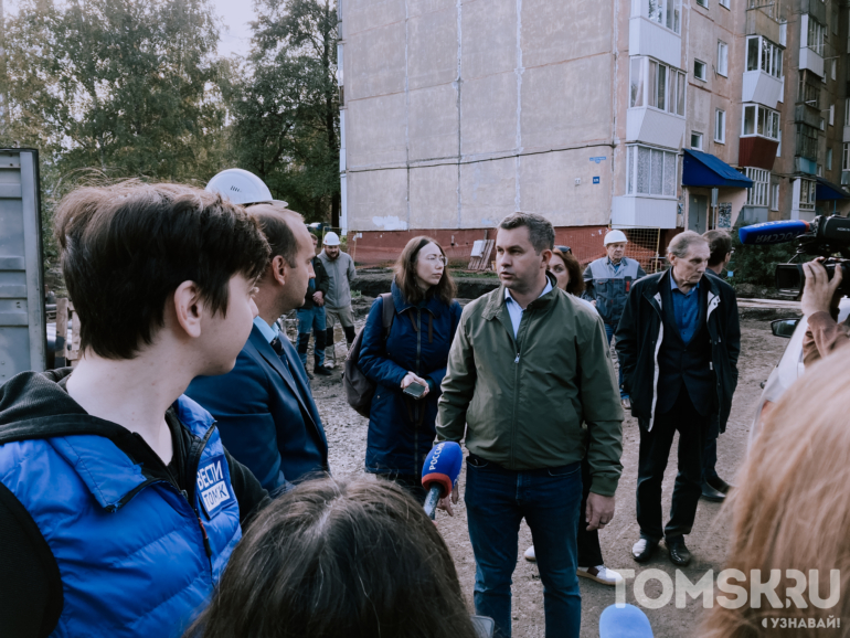 Мэр Махиня: «5% томских домов остаются без горячей воды»