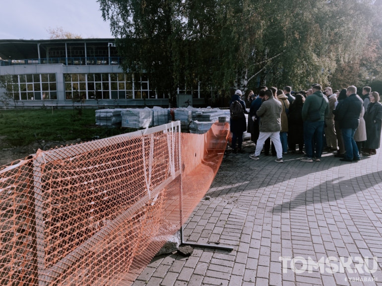 Томичи и власти негодуют из-за срыва сроков благоустройства Белого озера