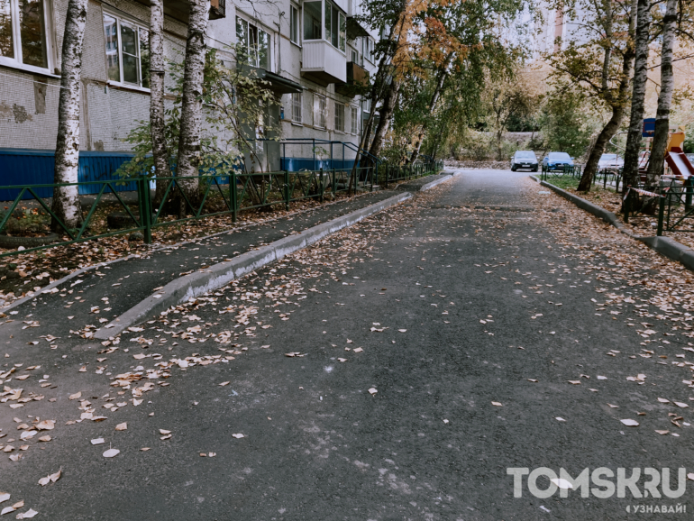 На твердую четверку: во дворах Советского района Томска завершают благоустройство