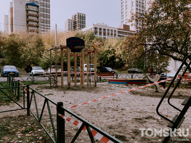 На твердую четверку: во дворах Советского района Томска завершают благоустройство