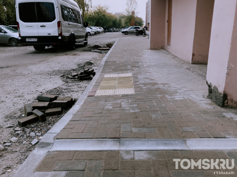 На твердую четверку: во дворах Советского района Томска завершают благоустройство