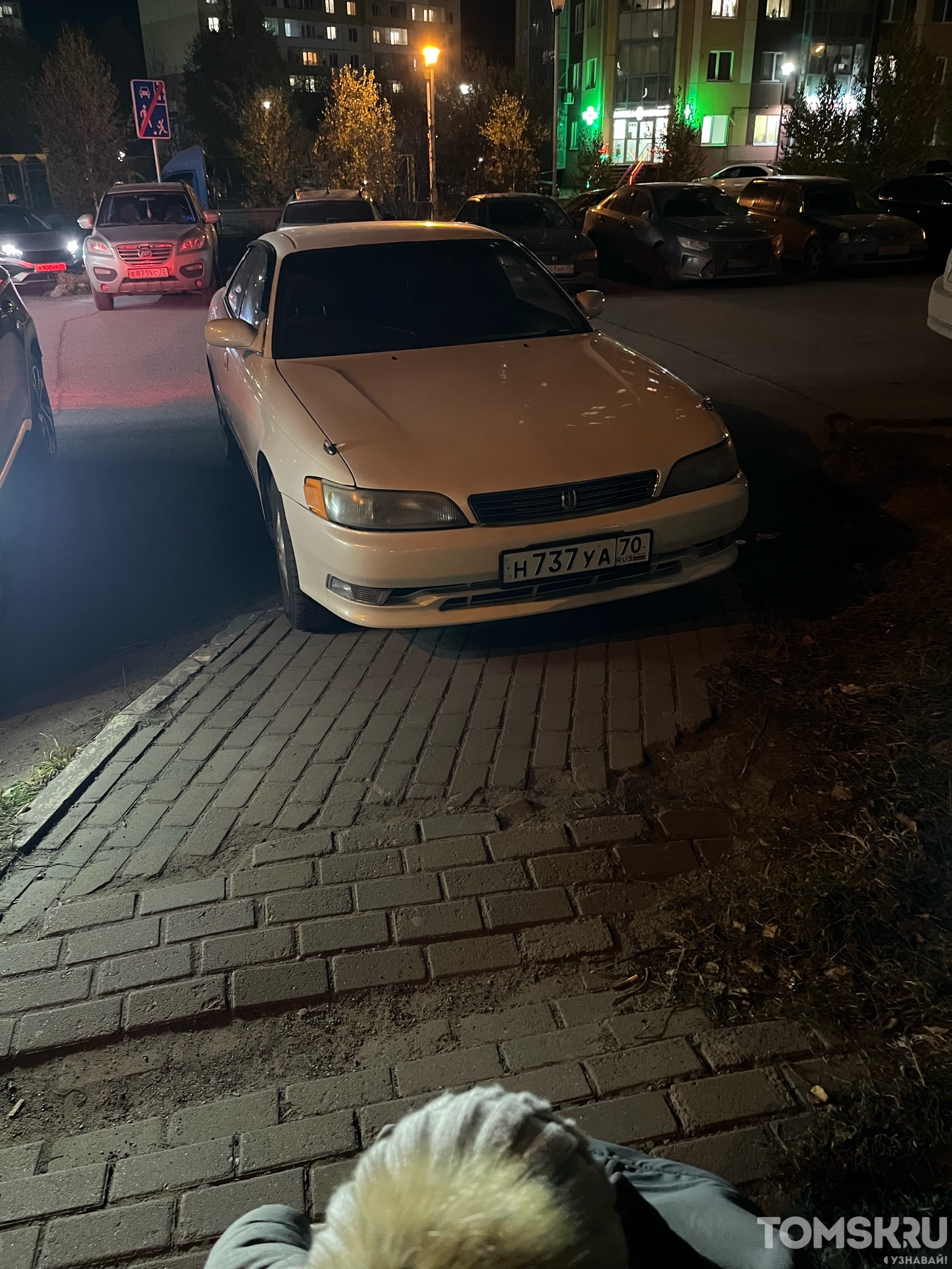 Мастера томской парковки: ночные «Газели» или короли тротуаров