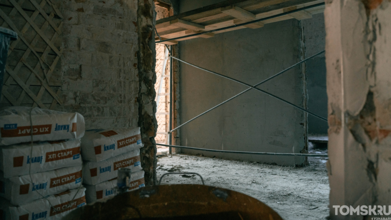 В Томске реставрируют каменную усадьбу детской художественной школы № 1