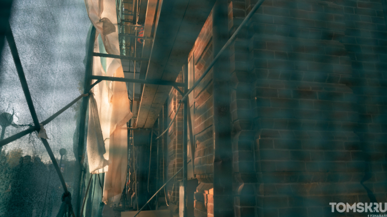 В Томске реставрируют каменную усадьбу детской художественной школы № 1