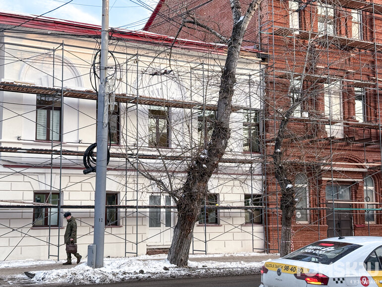 В Томске Минобороны реставрирует бывшую гостиницу «Россия» на проспекте Фрунзе