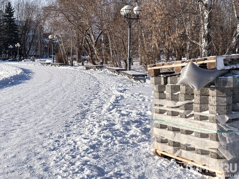 Первый этап благоустройства Белого озера завершится не раньше середины декабря