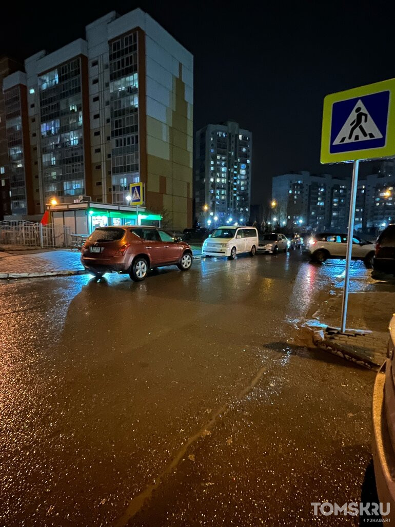 Мастера томской парковки: без доступа к воде или проблемы с геометрией