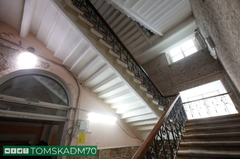В Томске на ремонт исторического здания школы выделили еще 130 миллионов рублей