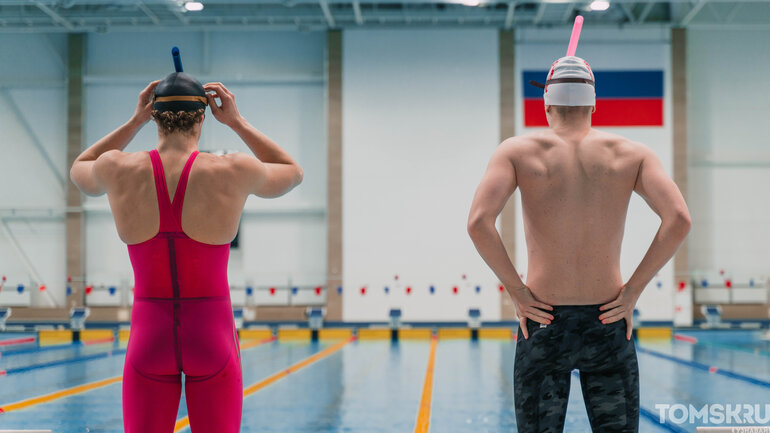 «Снежные ласты» в Томске: показываем, как проходит турнир по плаванию