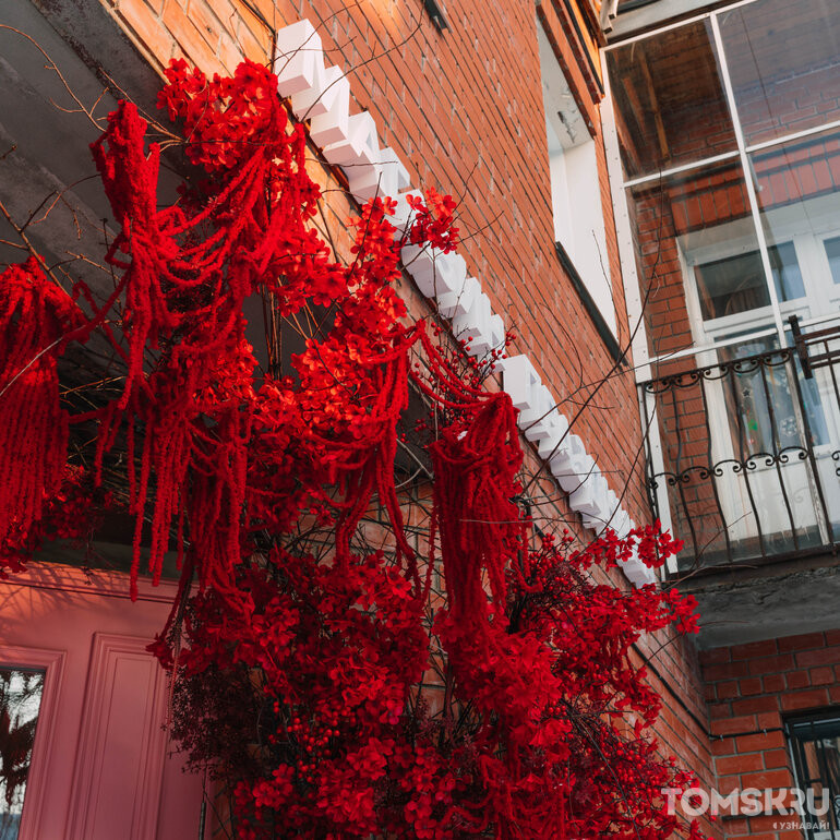 В Томске более 1650 организаций установили новогодние украшения