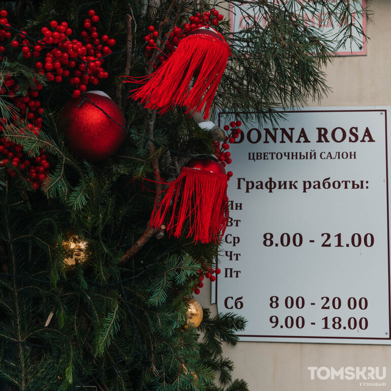 В Томске более 1650 организаций установили новогодние украшения