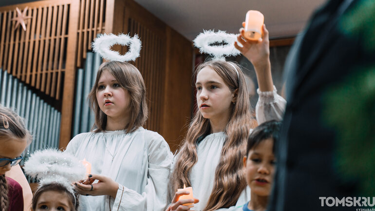 Как празднуют рождество томские католики — фото