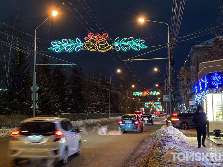 Фоторепортаж: в Томске стартовал новогодний сезон