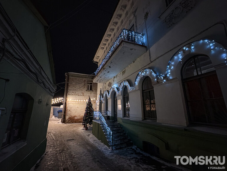 Фоторепортаж: в Томске стартовал новогодний сезон