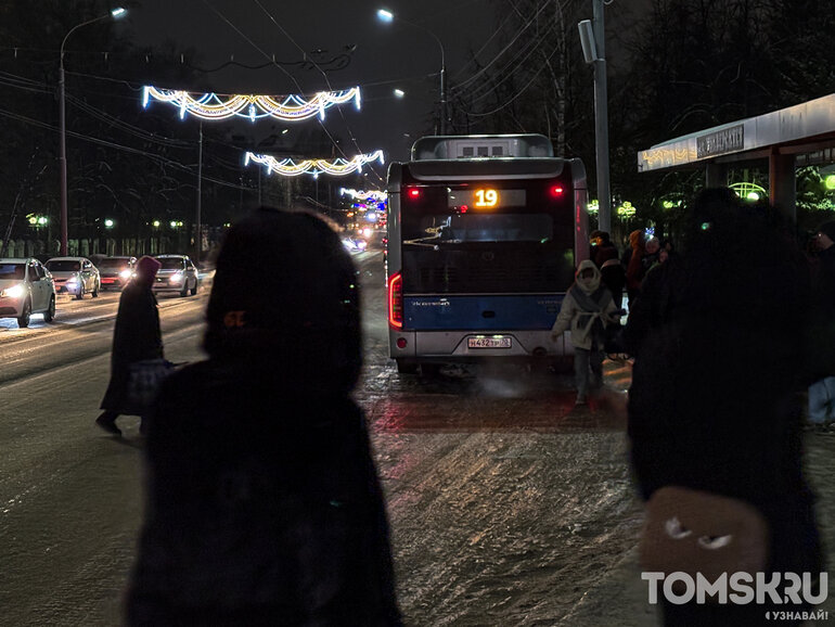 Фоторепортаж: в Томске стартовал новогодний сезон