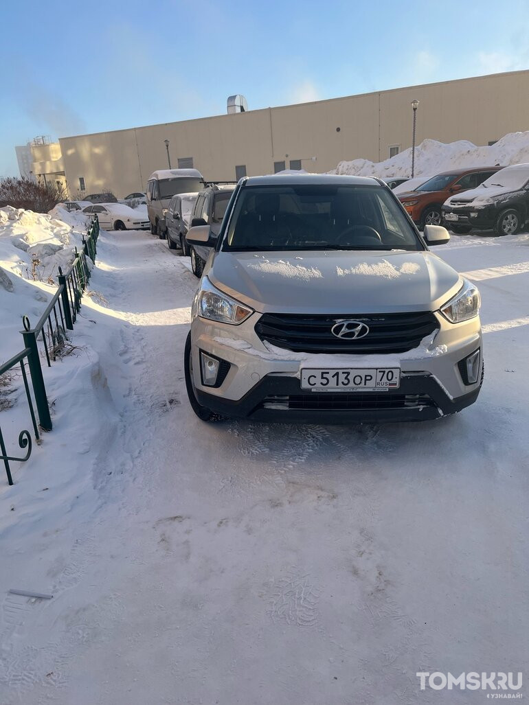 Мастера томской парковки: одно место — множество нарушений