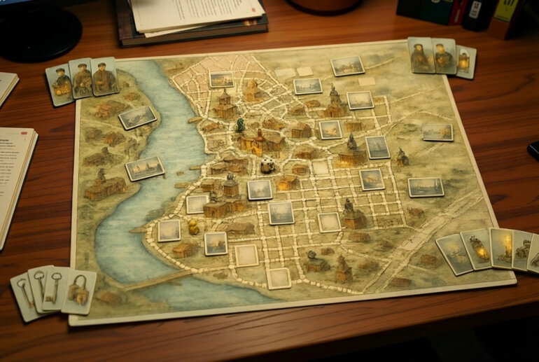 Томские ученые разрабатывают настольную игру о подземельях и городских легендах