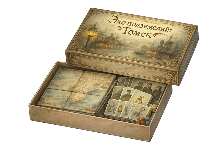 В ТПУ разрабатывают настольную игру по легендам и подземельям Томска