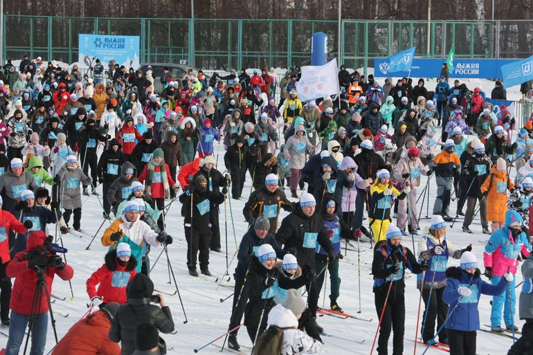 Владимир Мазур открыл «Лыжню России» в Томске