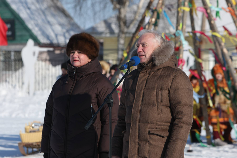 Владимир Мазур открыл 40-е зимние сельские спортивные игры в Парабели