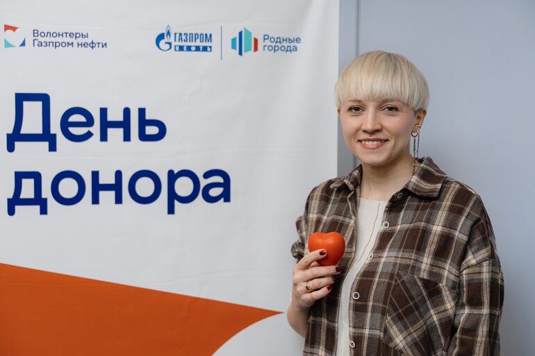 Волонтеры «Газпром нефти» сдали кровь для пациентов томских больниц
