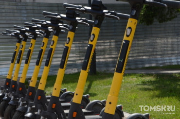 Электросамокаты вернулись на тротуары: в Томске стартовал новый сезон