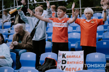 Томский ФК «КДВ» забил три безответных мяча «Челябинску-2»