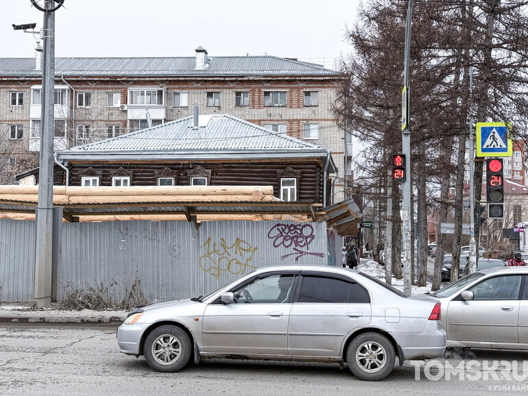 Инвестор восстанавливает «Дом за рубль» на Никитина, 37 из усадьбы жены томского фельдшера