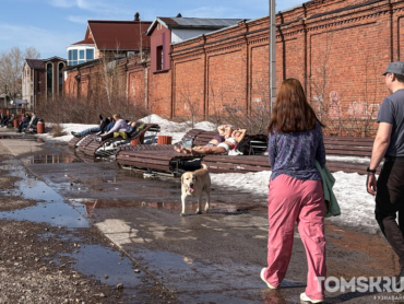 Солнце, +20, весна: томичи наслаждаются теплыми апрельскими выходными